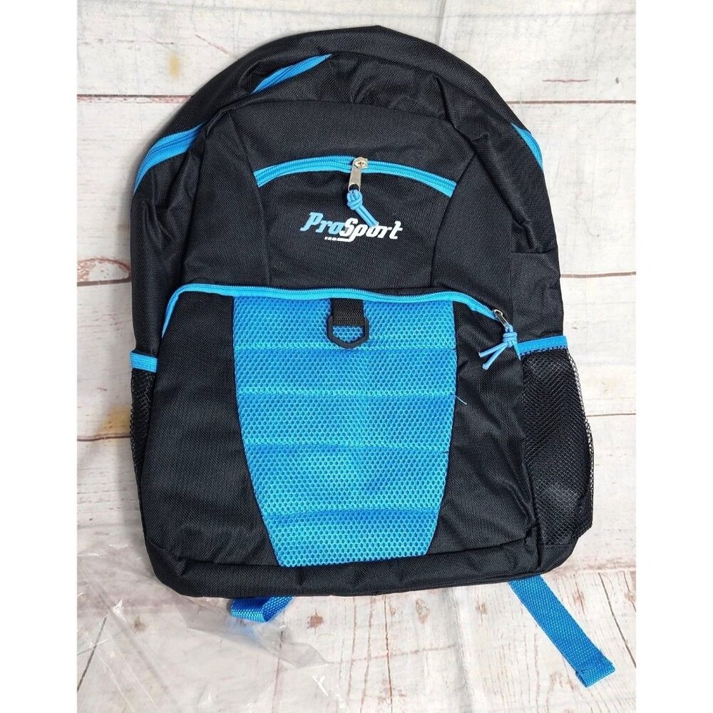 Pro Sport Blue/Black Backpack – Top Grip Handle, Padded Straps, Front Zipper Poc